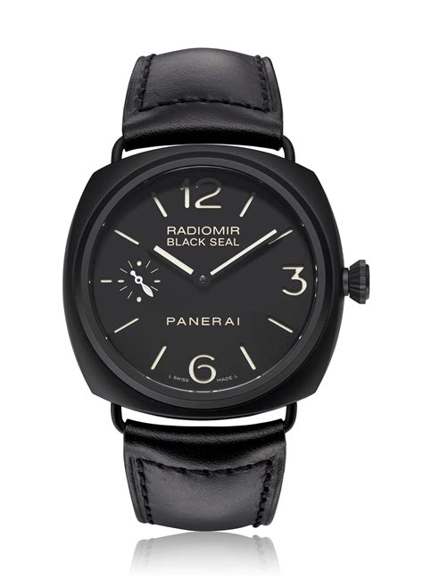 panerai black seal ceramic replica|black seal panerai watch.